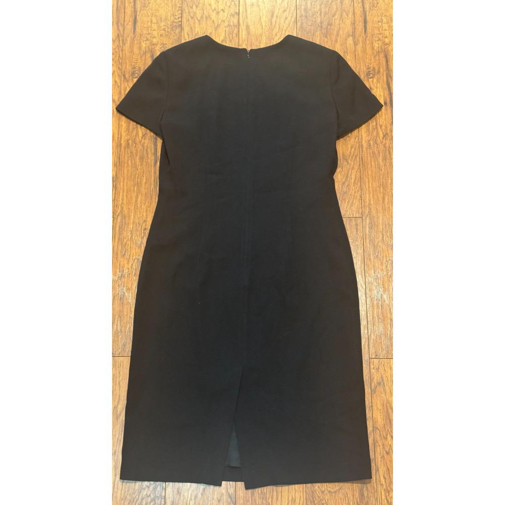 Brooks Brothers Black Short Sleeve Mini Dress - Picture 5 of 7